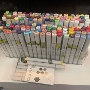 Used 152 Copic markers